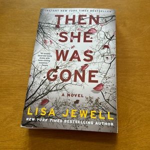 5/$25 “Then She Was Gone” softcover book by Lisa Jewell